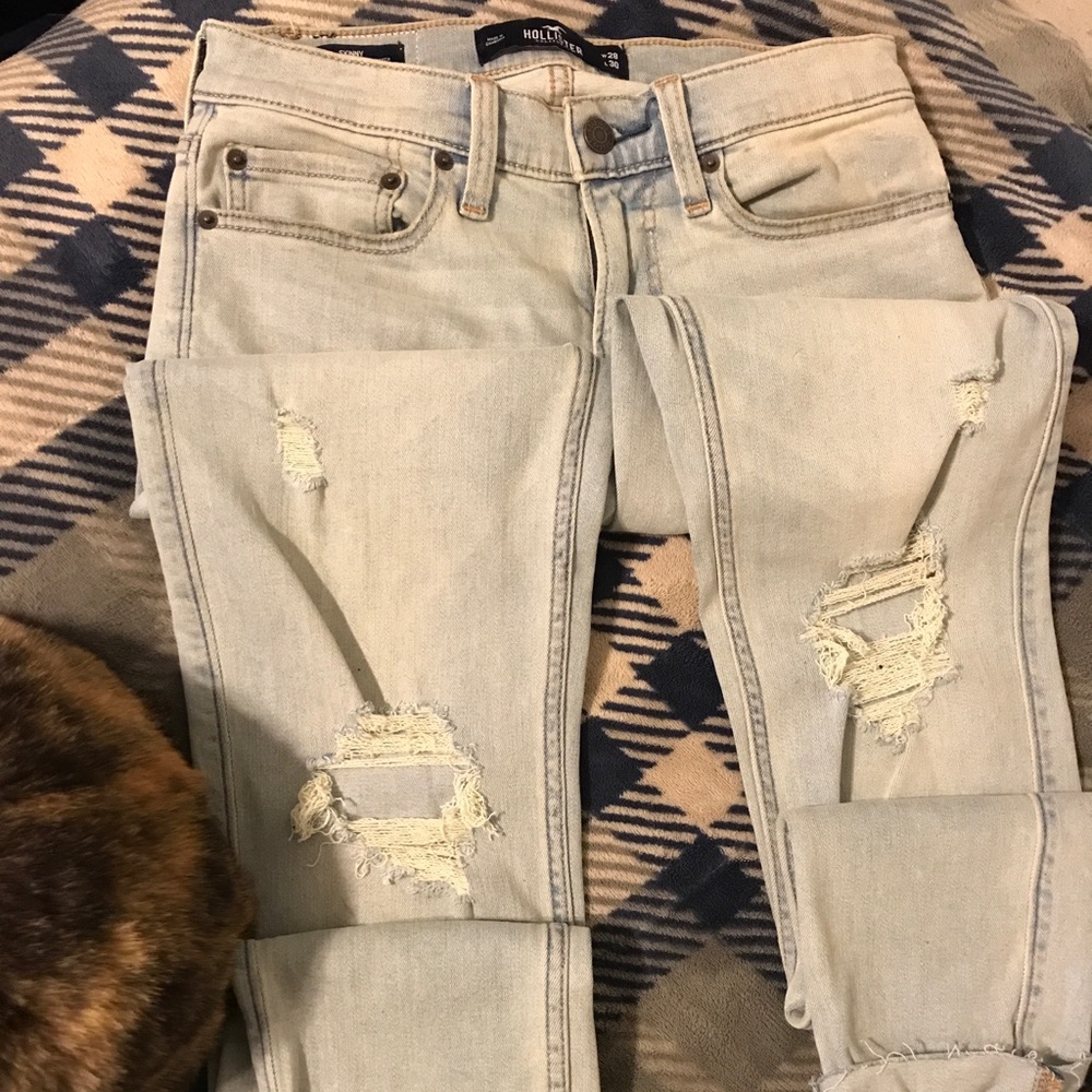 28x30 hollister skinny fit jeans